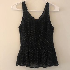 ⚡️ Women Black Tank Top Blouse- Small